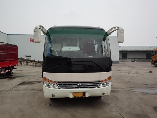 29 Seats Front Engine Used Coach Bus Zk6752d Weichai 140kw Mini Transportation