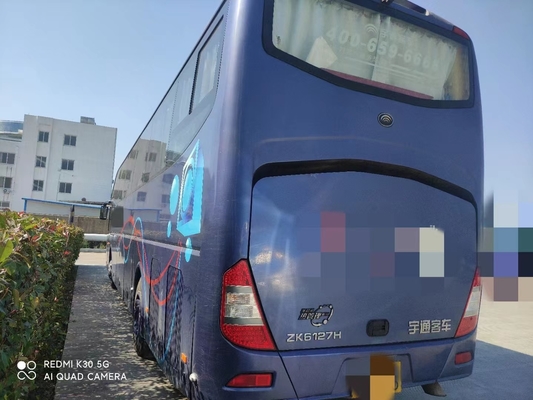 ZK6127 55 Seats Used Yutong Bus 2014 Year Weichai Engine With Leaf Spring Suspension