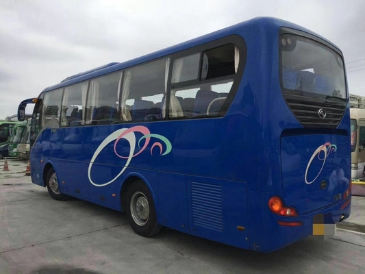 35 Seats Used Coach Bus Kinglong XMQ6858 Diesel Engine For Transportation