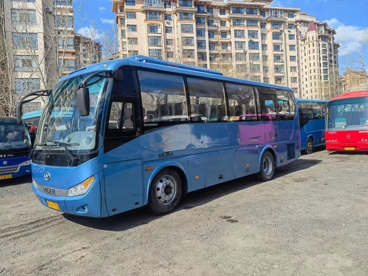 2015 Year 35 Seater Used Higer KLQ6898 Coach Bus LHD Steering Diesel Engine No Accident