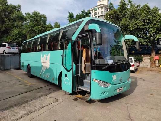 2015 Year 49 Seater Used Golden Dragon Bus XML6113 Second Hand Coach LHD With Luxury Inside