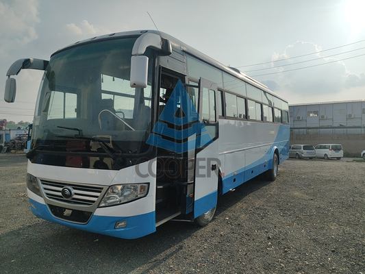 2014 Year 53 Seater Yutong Used Bus ZK6112D RHD Steering New Seat Air Conditioner