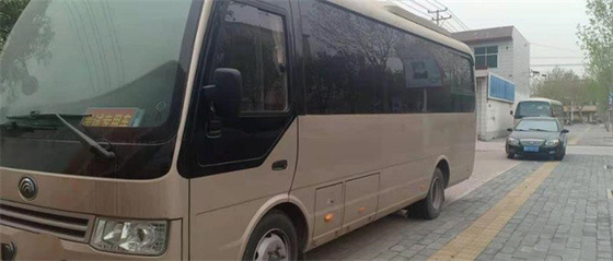 National Express Used Yutong Bus Second Hand Coach High Efficiency 28 Seats 100km/H