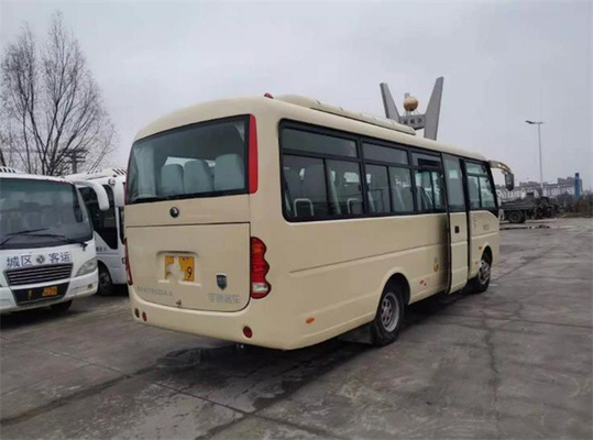 National Express Used Yutong Bus Second Hand Coach High Efficiency 28 Seats 100km/H
