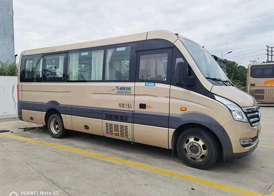 1.6Kw Mini Yutong Used Coach Bus Right Hand Drive 4650kg Euro 3