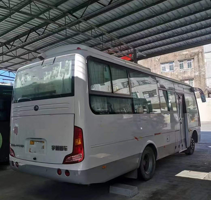 Travelling Used Passenger Yutong Bus Second Hand City 1.6Kw 30 Seats