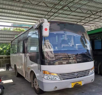 Travelling Used Passenger Yutong Bus Second Hand City 1.6Kw 30 Seats