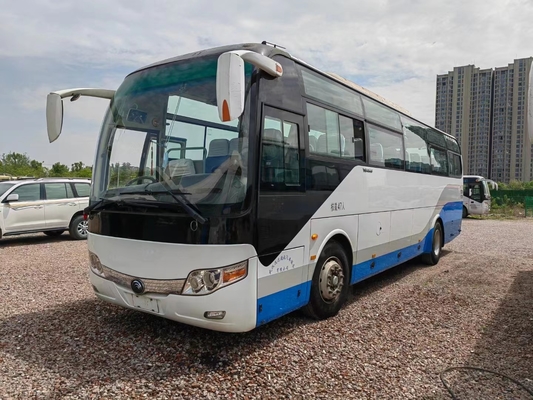 ZK6107 Single Door Used Yutong Coach Bus 47 Seats Passenger Left Hand Drive