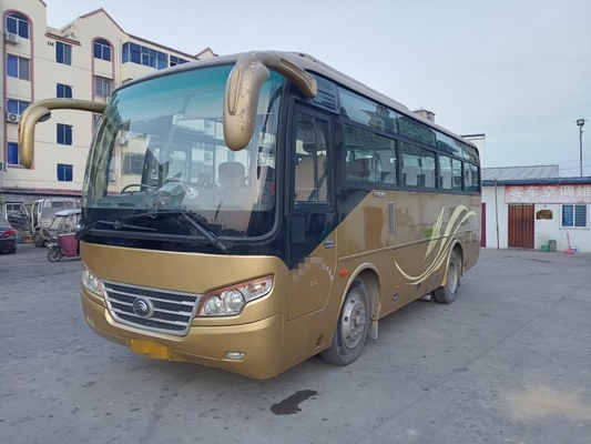 ZK6792D 2nd Hand Yutong Bus Tour Coach 35seats Front Engine Diesel Engine
