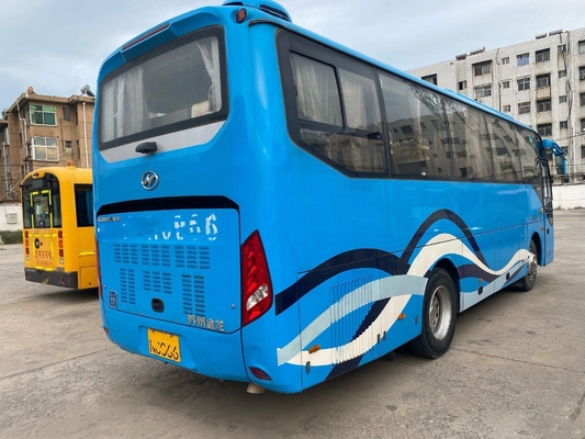 38seater Used Tour Higer Bus KLQ6902 Weichai Engine 245hp Plate Spring Suspension