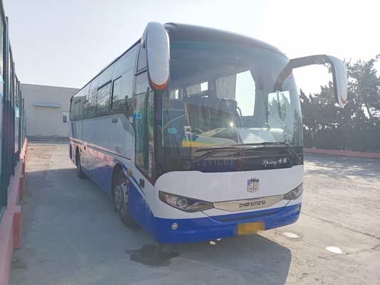 Second Hand Tour Zhongtong Bus Yuchai Engine LCK6100 Air Bag Suspension 46seats