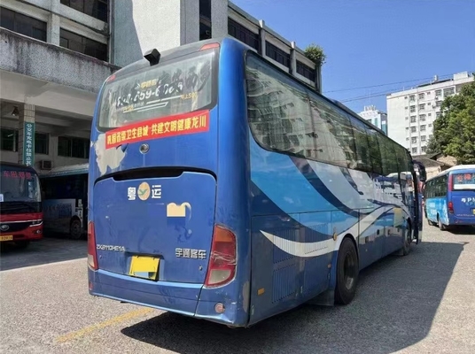 Used Shuttle Bus Yutong ZK6110 Used Church Bus 49-51seater Rear Engine Bus Two Doors
