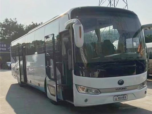 Used Transit Bus Yutong 55seater Used RV Bus ZK6125 Double Doors Air Bag Suspension