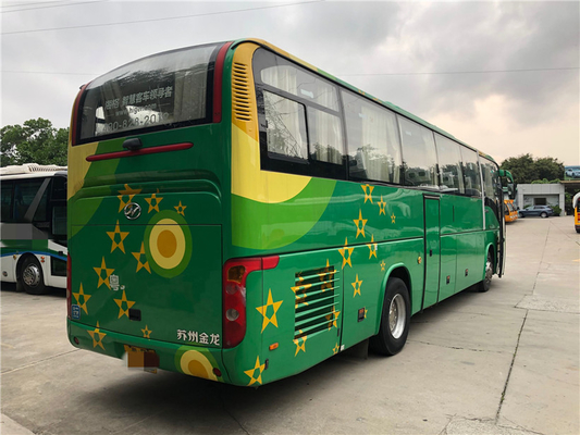 Luxury Coach Bus Second Hand 51 Seats Rhd Lhd Diesel Bus Kinglong Quality Good Condition Bus