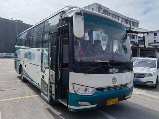 Used Shuttle Vans Golden Dragon Used Commercial Bus XML6857 Yuchai YC6J 34seats 2017
