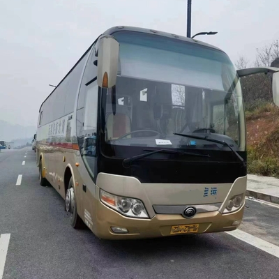 2nd Hand Coach ZK6110 Brand Yutong 49seater Used Travel Bus Single Doors Yuchai Engine