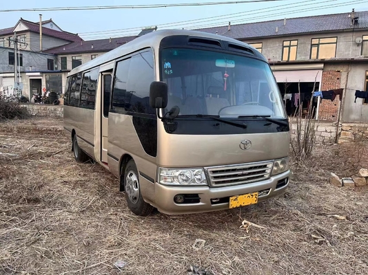 Used Commercial Bus Toyota Coaster 30seats 2TR Engine 2016-2020