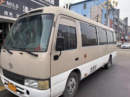 Toyota Coaster Used Bus 29seats 1hz Left Hand Drive Japanese Original