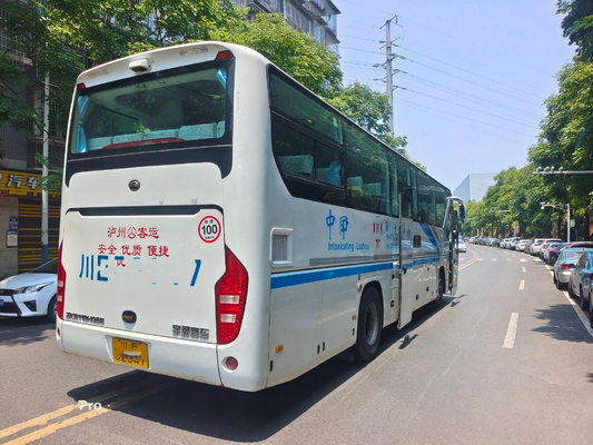 Used Small Bus 39 Seats White Yutong Bus Rear Engine Exit Used Luxury Bus For Africa