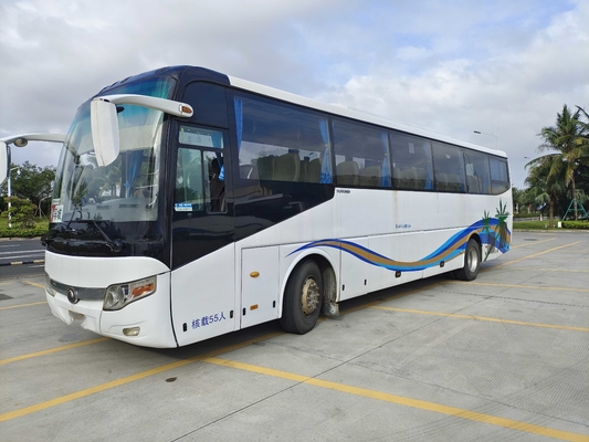 55 Seats 2nd Hand Buses Yutong Brand Transport Bus For Africa Diesel Rear Engine Coaches