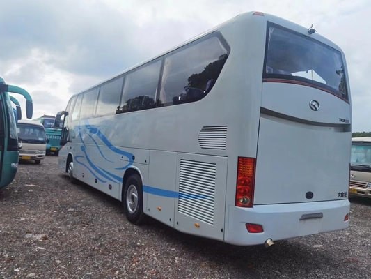 Used Tour Bus 55 Seats Coach Bus Kinglong XMQ6128 With Diesel Engine Luxury Travel Bus