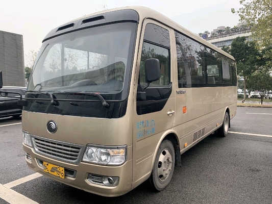 Diesel Engine Bus Yutong T7 17seats Automatic Transmission Petrol 2018 Second Hand 17 Seater