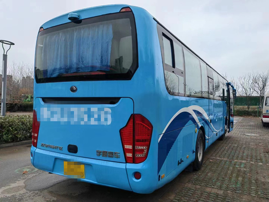 Used Prevost Coaches 60 Seats 2016 Year ZK6115 Coach Bus With Toilet Yutong
