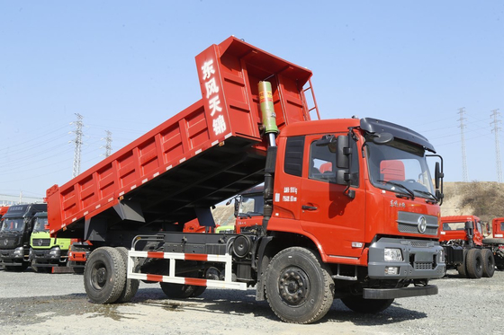 2nd Hand Dump Trucks Good Condition 8 - 10 Tons Dongfeng Brand 4x2 Light Trucks 160hp