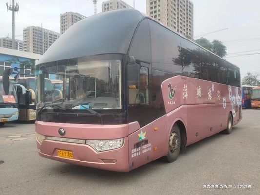 Used Motor Coaches Yutong ZK6122 Second Hand Bus 2016 Year 55 Seats City Diesel