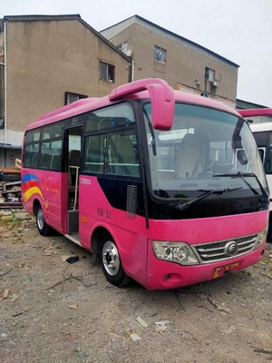 Second Hand Mini Used Yutong Bus ZK6609D2 19 Seats Front Engine Air Conditioner