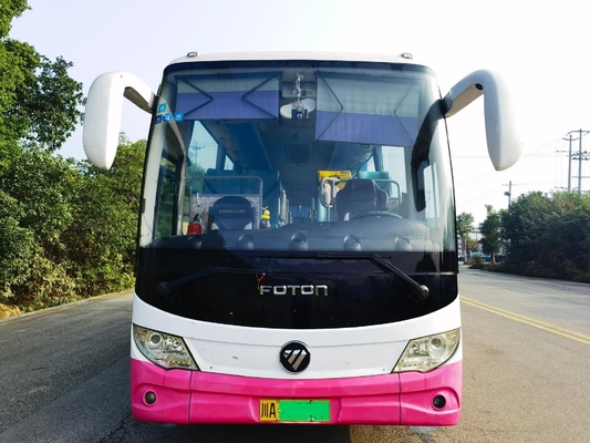 Foton Used City Bus BJ6127 Hybrid Electrical Vehicle 53 Seats Automatic Transmission