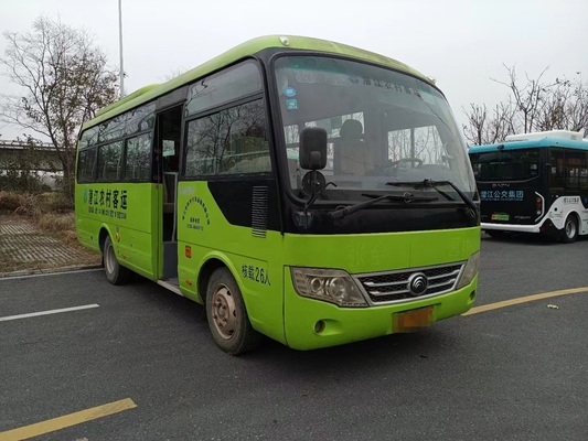Second Hand Mini Bus 26 Seater 2015 Year ZK6729 Bus Front Engine Used Supplier