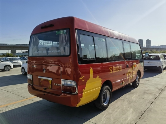 Used Small Bus Used Golden Dragon Bus XML6601J15 Front Engine 19 Seats 2020 Year