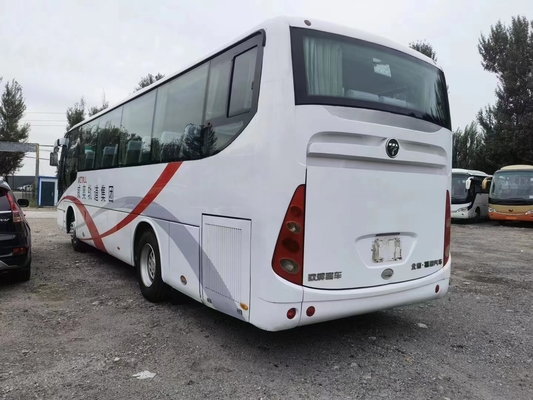 Used Travel Bus Used Foton Bus BJ6103 Weichai Engine 55 Seats 2+3 Layout White Color