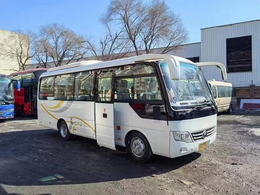 2nd Hand Bus Sealing Windows 28 Seats Single Door Front Engine Used Young Tong Bus ZK6729D
