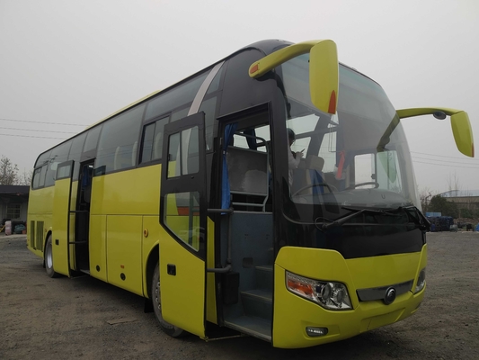Used Commercial Bus Middle Door 49 Seats Weichai Engine Second Hand Young Tong Coach Bus ZK6110 LHD