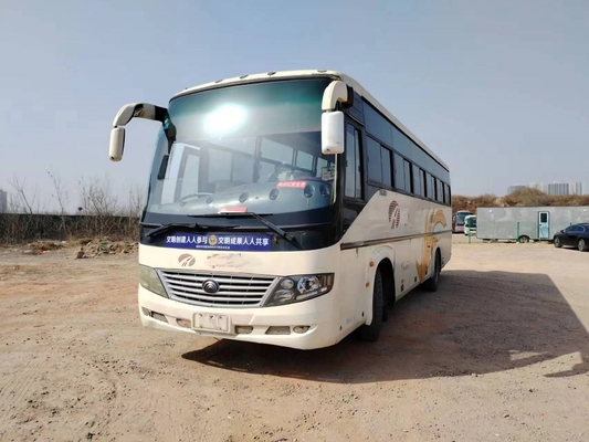 Used Motor Coaches Double Doors Sliding Windows 45 Seats Second Hand Young Tong Bus ZK6106D