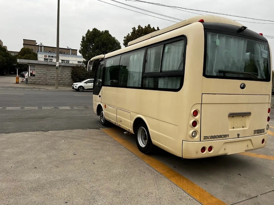 Used Mini Coach Front Engine 19 Seats Diesel Engine Air Conditioner Second Hand Yutong Bus ZK6609D