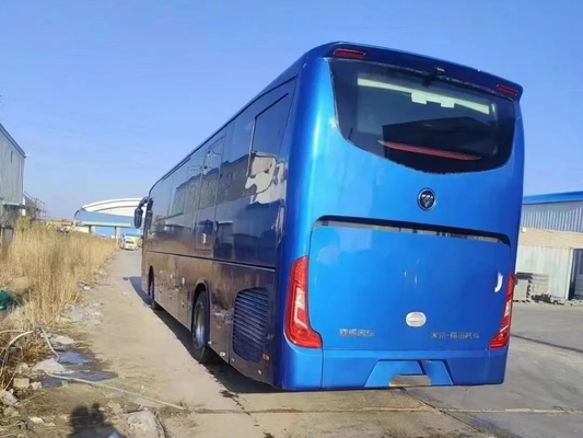 Second Hand Tourist Bus Weichai Engine 12 Meters Double Doors 50 Seats AC Used Foton BJ6122