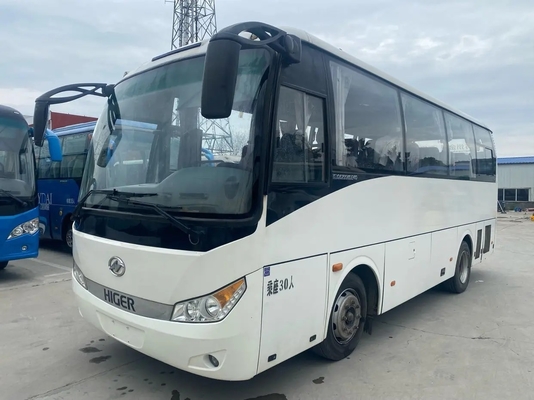 Used Passenger Bus 30 Seats Sealing Window Yuchai Engine 2+2 Seats Layout AC Used Higer KLQ6755