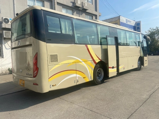 Used Coach Bus Middle Door Sealing Window Yuchai Engine 46 Seats 2018 Year 2nd Hand Golden Dragon XML6102