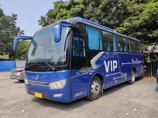 2nd Hand Bus Yuchai Engine 220hp 38 Seats Sealing Window 8.7 Meters Used Golden Dragon Bus XML6887