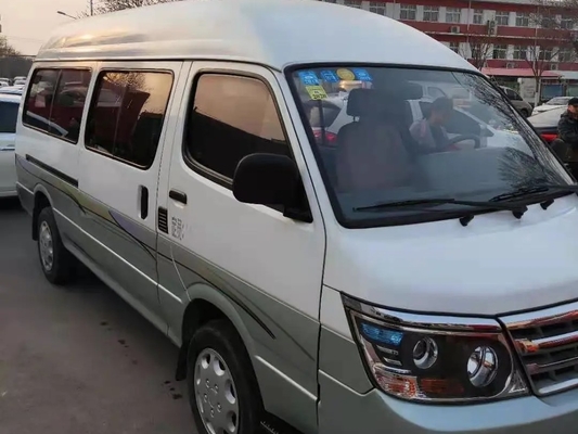 Used Mini Coach High Roof 14 Seats JINBEI Big Hiace Sliding Window Air Conditioner 2nd Hand Minibus SY6548