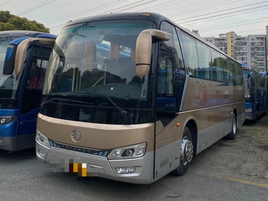 Used Coach Bus 90% New 48 Seats 2nd Hand Drive Golden Dragon XML6112 Weichai Engine 100km/ H