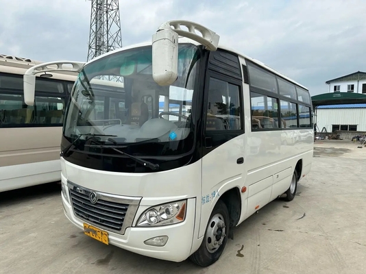 Used Mini Coach 2018 Year Air Conditioner Front Engine 19 Seats Dongfeng Bus DFA6601 Sliding Window