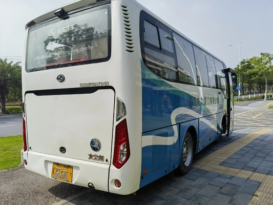Used Diesel Buses 2016 Year 28 Seats Yuchai Engine 4 Cylinders External Swinging Door Kinglong Bus XMQ675
