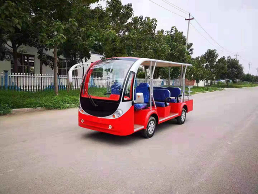 Used Transit Bus 6-16 Seats Electric Sightseeing Bus Lead-Acid Maintenance-Free Battery 80-100 Km Distance