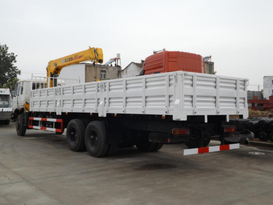 Used Truck Crane Dongfeng 6*4 Drive Mode Maximum Loading Of Crane 10 Tons Euro 3