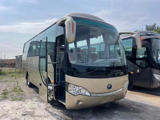 Old Coach Bus 35 Seats Yutong ZK6808 Luggage Rack Manual Transmission With A/C