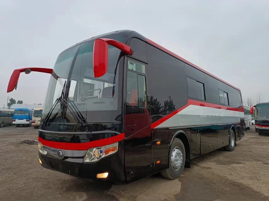 12 Meters Long 55 Seats Used Coach Bus Yutong ZK 6127 Two Windshields LHD / RHD